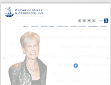 Tablet Screenshot of kathrynmireeandassociates.com